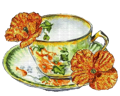 Tea Cup - Безплатен анимиран GIF