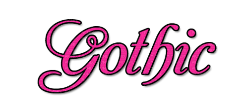 gothic text nataliplus - PNG gratuit