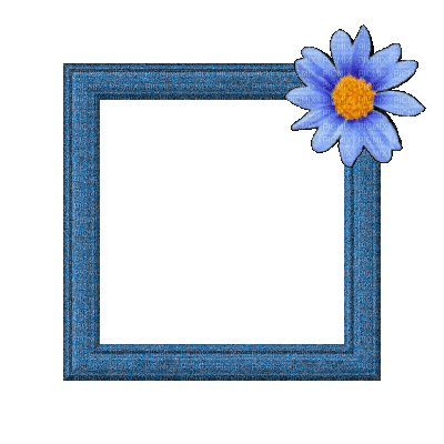 Small Blue Frame - Δωρεάν κινούμενο GIF