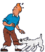Tintin - Gratis geanimeerde GIF