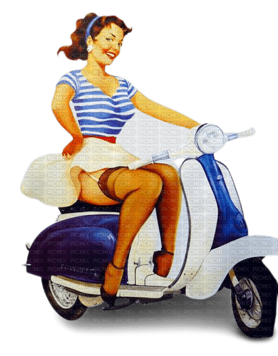 Pin - Up Vintage - 免费PNG