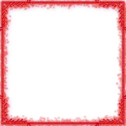 Snow.Frame.Red - PNG gratuit
