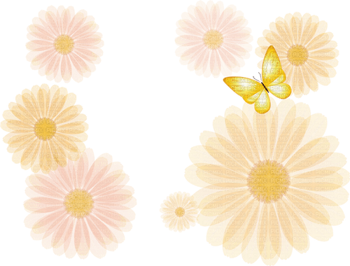 yellow flowers Bb2 - δωρεάν png