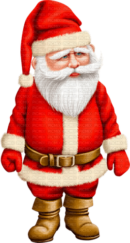 Santa.Claus.Brown.Red.White - png grátis