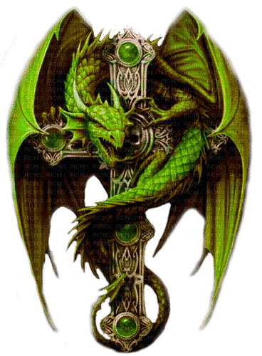 green dragon by nataliplus - бесплатно png