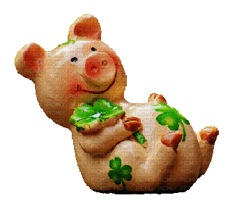 pig (created with gimp) - Ilmainen animoitu GIF