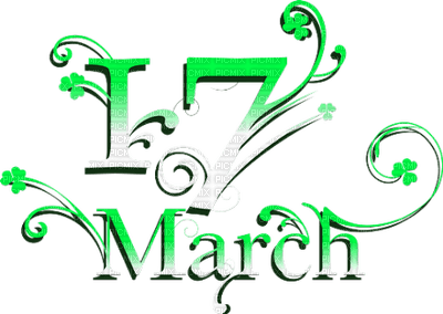 Kaz_Creations St.Patricks Day Deco  Logo Text - gratis png