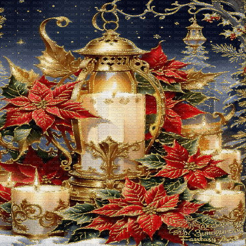 Christmas background - Безплатен анимиран GIF