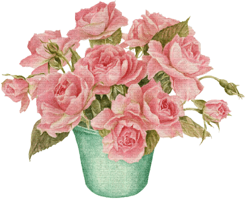 pink roses Bb2 - Gratis animerad GIF