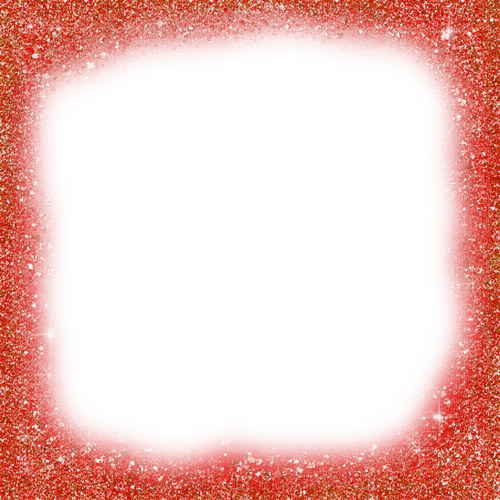 Red Glitter Frame - By KittyKatLuv65 - Free PNG