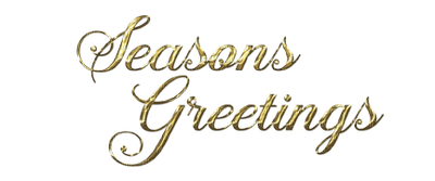 Kaz_Creations  Logo Text Seasons Greetings - Free PNG