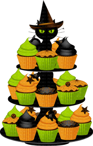 Halloween cake. Leila - Free PNG