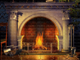 ani---fireplace---öppen spin - Gratis geanimeerde GIF