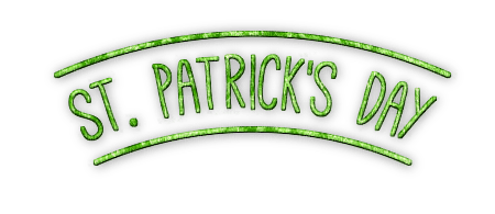 soave text st.patrick  green - PNG gratuit