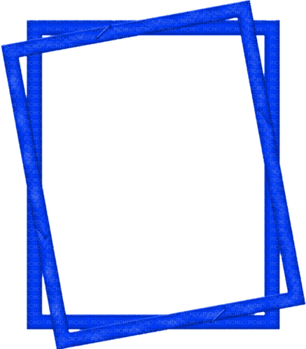 Frame.Blue - PNG gratuit