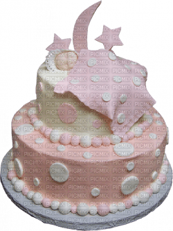 Kaz_Creations  Pink Deco Scrap Colours Cake - png grátis