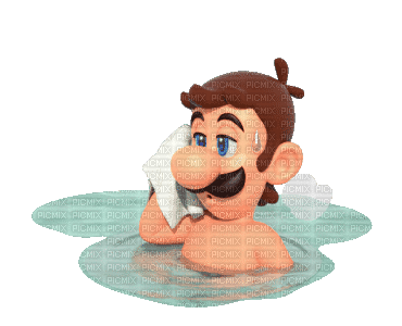 man mann homme fun swim bath cartoon  wasser eau water sea mer meer ocean   gif anime animated animation tube    summer ete - Бесплатни анимирани ГИФ