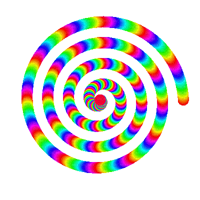 abstract colored art effect circle colorful deco tube  gif anime animated animation - GIF เคลื่อนไหวฟรี