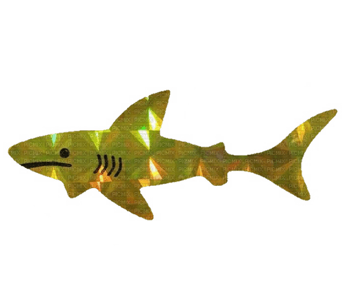 Holo shark yellow - darmowe png