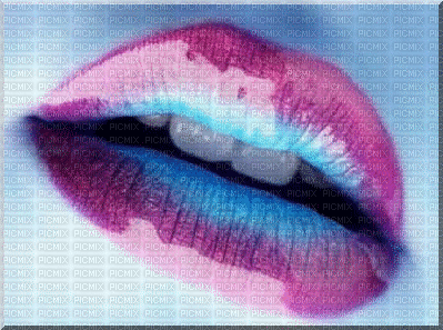 lèvres bisous - GIF animado grátis