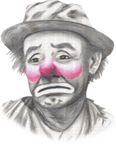 loly33 clown  triste - Free PNG