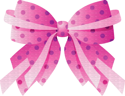 Kaz_Creations Polka Dots Ribbons Bows - Free PNG