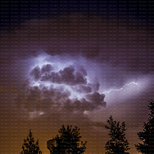 Thunderstorm - Gratis geanimeerde GIF