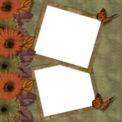 loly33 cadre frame automne autumn - δωρεάν png