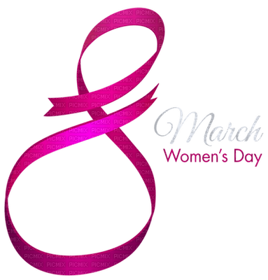 Kaz_Creations 8th March Happy Women's Day - ingyenes png