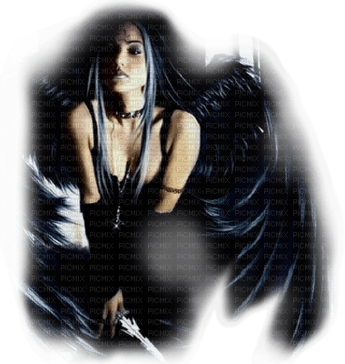 Kaz_Creations Gothic Angel - Free PNG