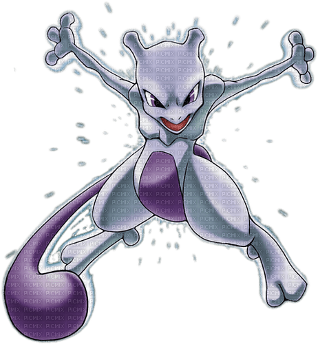 Mewtwo - png ฟรี