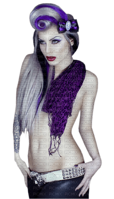 Kaz_Creations Woman Femme Purple - bezmaksas png