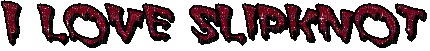 i <3 slipknot - Zdarma animovaný GIF