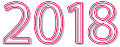 Kaz_Creations 2018 New Year Deco - besplatni png