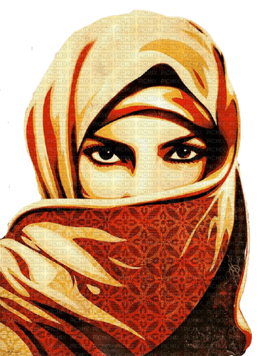muslim woman - zdarma png