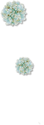 minou-blue-ball-flower - Free PNG