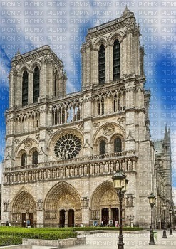 cathédrale Notre Dame à paris - бесплатно png