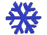snow flake - GIF animasi gratis