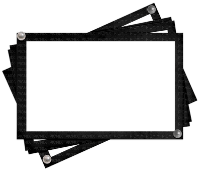 black-frame-minou52 - Free PNG