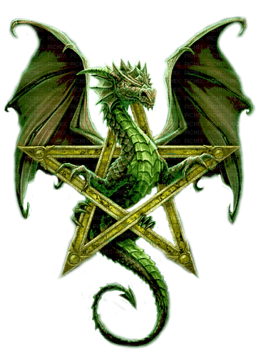 green dragon by nataliplus - png grátis