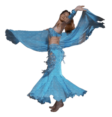 dance / woman/femme_BLUE DREAM Mary - PNG gratuit