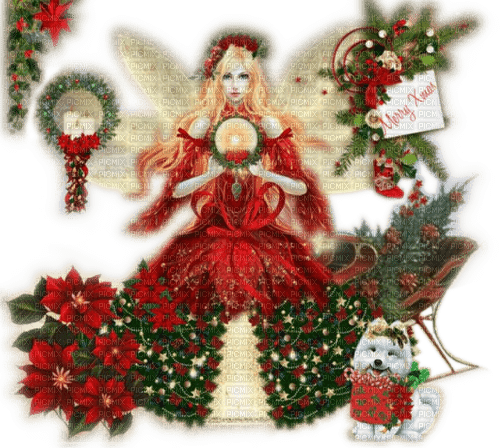 Rena Christmas Fairy Weihnachten Fee - nemokama png