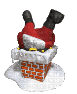 Snow Man - GIF animado gratis