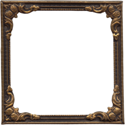 brown frame - 免费PNG