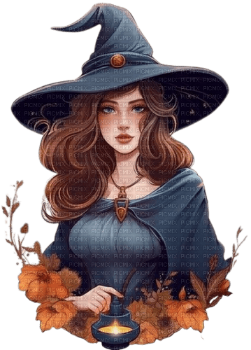 halloween, witch, herbst, autumn, automne - безплатен png
