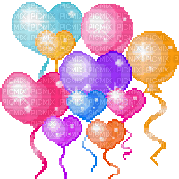 Balloons - GIF animado grátis