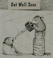 get well ... - Gratis animeret GIF