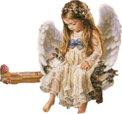 dolceluna baby angel vintage - png gratuito