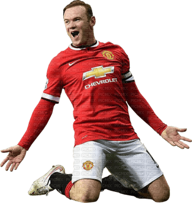 Kaz_Creations Man Homme Wayne Rooney Football - darmowe png