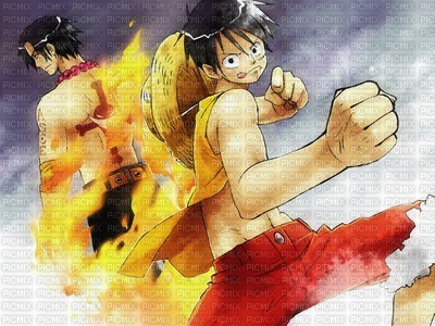 luffy et ace - δωρεάν png